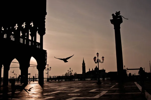 San Marco Square Velence Veneto Olaszország — Stock Fotó