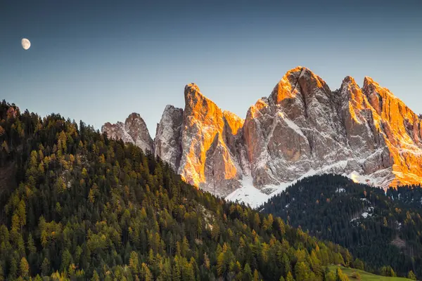 Funes Valley Trentino Alto Adige Itália — Fotografia de Stock