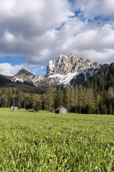Picco Vallandro Braies Prags Dolomiti Trentino Alto Adige Italia Europa — Foto Stock