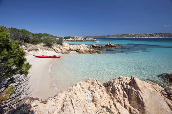 Cala Granara Isola Spargi Island Maddalena Sardinië Italië Europa — Stockfoto