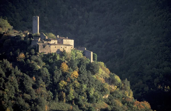 Umbriano Village Valnerina Italië — Stockfoto