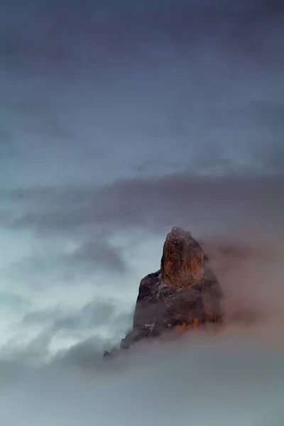 Cimon Pale San Martino Baita Segantini Segantini Dolomites Trentino Alto — Stock Photo, Image