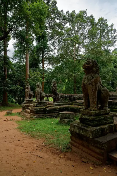 Храм Бантей Кдей Ангкор Ангкор Объект Всемирного Наследия Юнеско Сием — стоковое фото