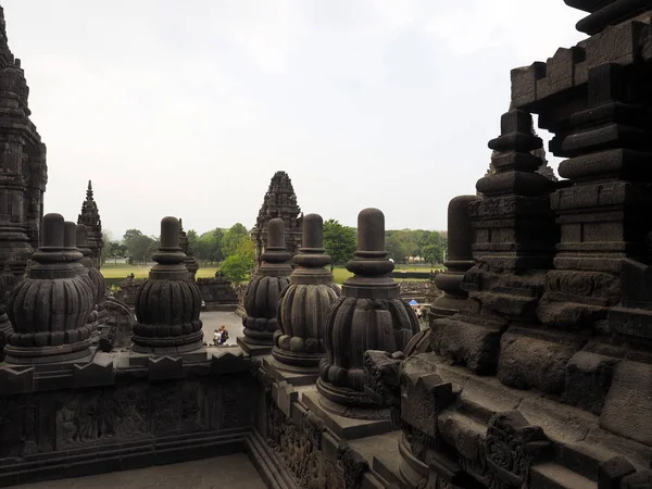Tempio Indù Prambanan Patrimonio Dell Umanità Unesco Giava Indonesia Sud — Foto Stock