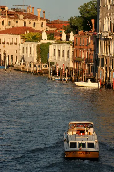 Canal Grande Peggy Guggenheim Museum Sestiere Dorsoduro Veneza Veneto Itália — Fotografia de Stock