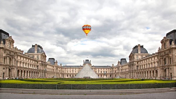 Museo Del Louvre Más Visitado Francia — Foto de Stock