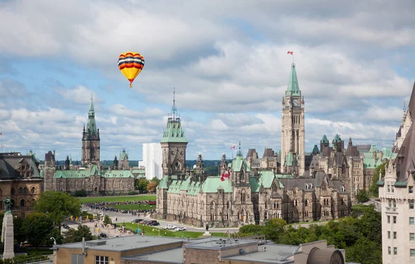 Famosos Edifícios Parlamento Ottawa Canadá — Fotografia de Stock