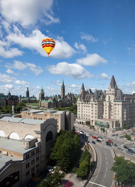 Die Berühmten Parlamentgebäude Ottawa Kanada — Stockfoto