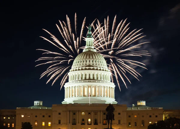 Edificio Del Capitolio Estados Unidos Washington —  Fotos de Stock