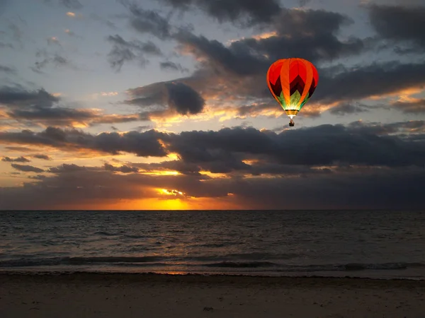Piękne Słońce Wschodzi Virginia Beach — Zdjęcie stockowe