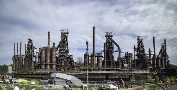 Bethletem United States Oktober 2018 Panoramablick Der Stahlfabrik Steht Noch — Stockfoto