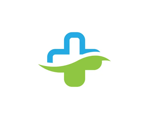 Tıbbi Logo Şablon Vektör Illüstrasyon — Stok fotoğraf