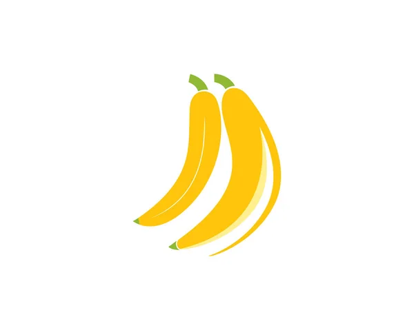 Vetor do logotipo da banana — Vetor de Stock