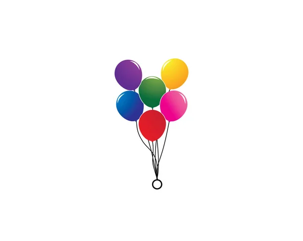 Flying baloon — Stock Vector