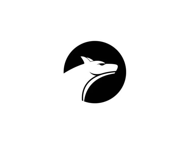 Logotipo da cabeça do cão —  Vetores de Stock