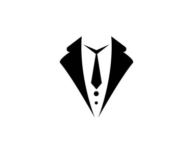 Tuxedo logosu vektör 