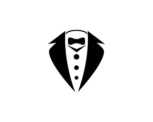 Tuxedo logosu vektör — Stok Vektör