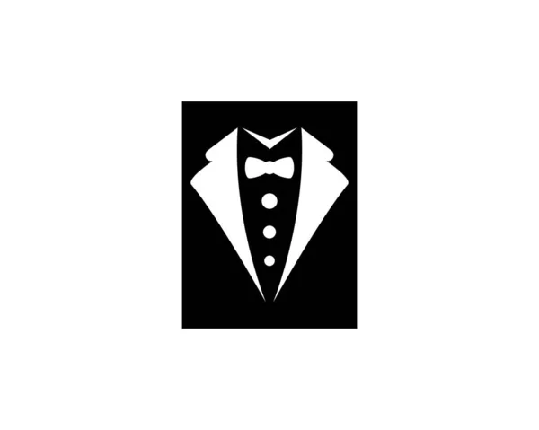 Tuxedo wektor logo — Wektor stockowy