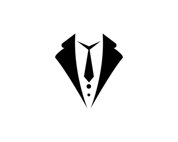 Вектор смокінг логотип — стоковий вектор