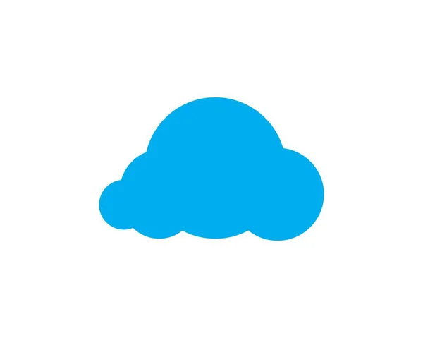 Nuage logo vecteur — Image vectorielle