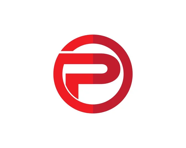 P list logo wektor — Wektor stockowy