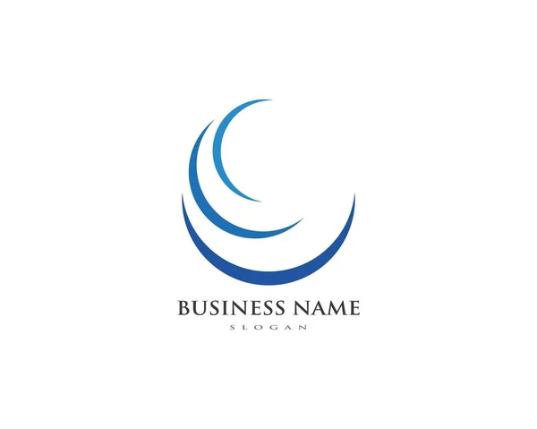 Business Finance logotyp — Stock vektor