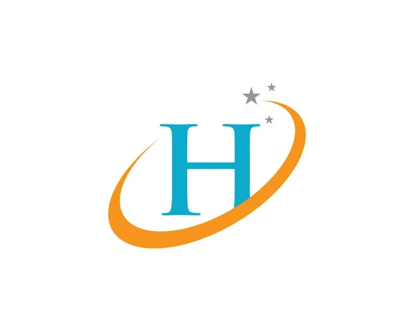 H Letter Logo — Stock Vector