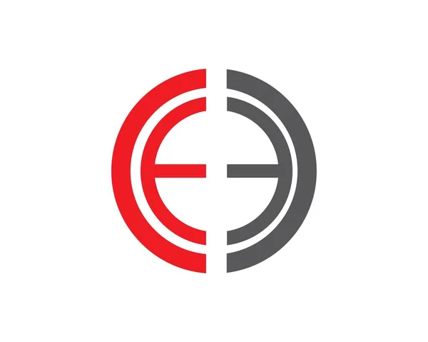 E brev logo Business — Stock vektor