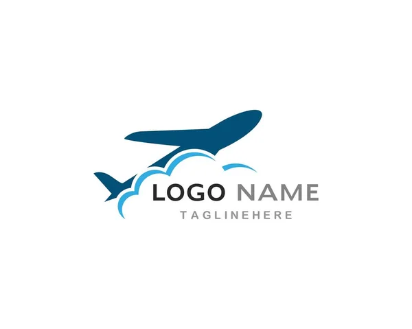 Vettore logo aereo — Vettoriale Stock