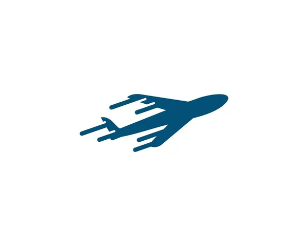 Vektor logo pesawat - Stok Vektor