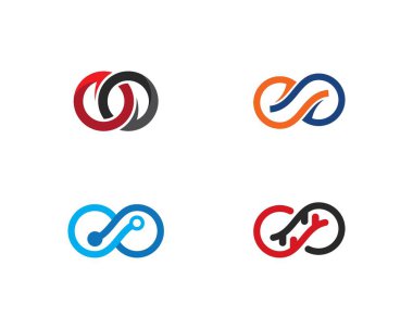 Infinity logo vektör 