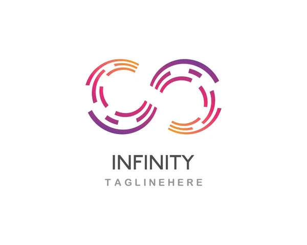 Infinity logo Vector — Stockvector