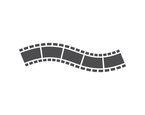 Modelo de vetor Filmstrip — Vetor de Stock