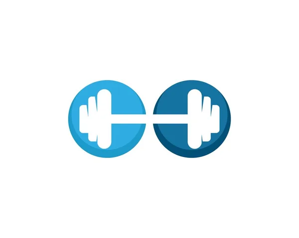 Vecteur de logo Gym — Image vectorielle