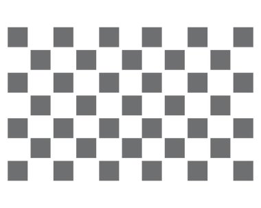 Yarış bayrağı simgesi vektör