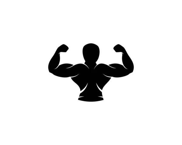 Logo du bodybuilder — Image vectorielle