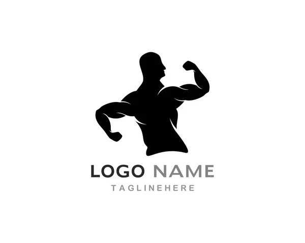 Logo du bodybuilder — Image vectorielle