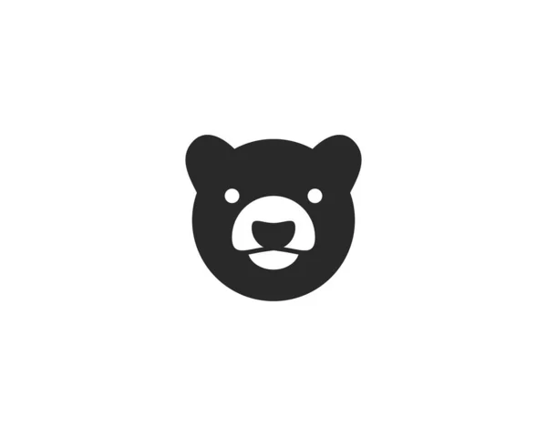 熊のロゴのベクトル — ストックベクタ