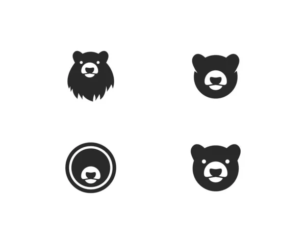 Vetor do logotipo do urso — Vetor de Stock