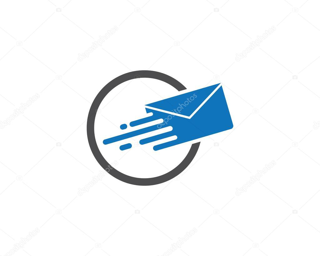 Mail logo vector template