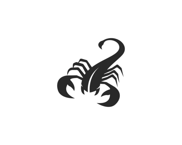 Scorpion logotyp mall — Stock vektor