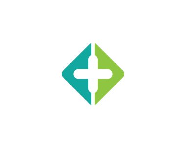 Sağlık tıbbi logo şablonu