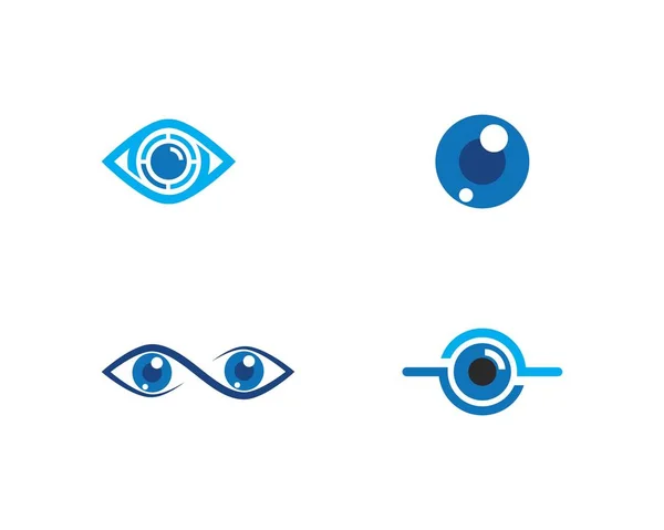 Εταιρικό διάνυσμα φροντίδας ματιών — Διανυσματικό Αρχείο