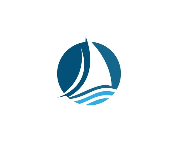 Логотип круизного лайнера — стоковый вектор