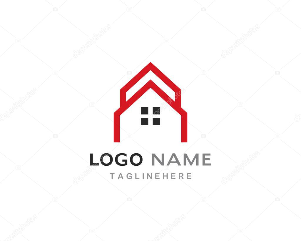 Real Estate , Property and Construction Logo design