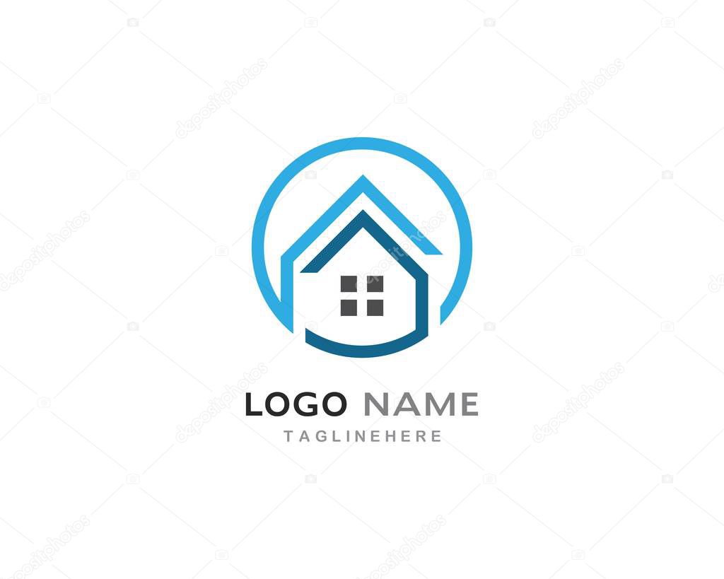 Real Estate , Property and Construction Logo design