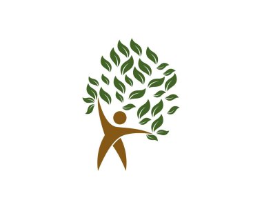 Aile Ağacı Logosu şablonu 