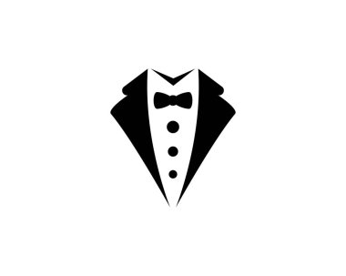 Tuxedo logosu vektör 