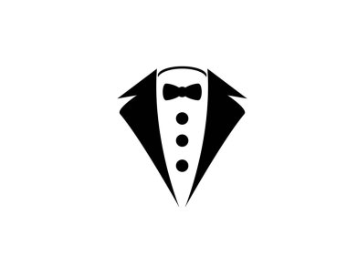 Tuxedo logosu vektör 