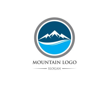 Dağlar Logo şablonu
